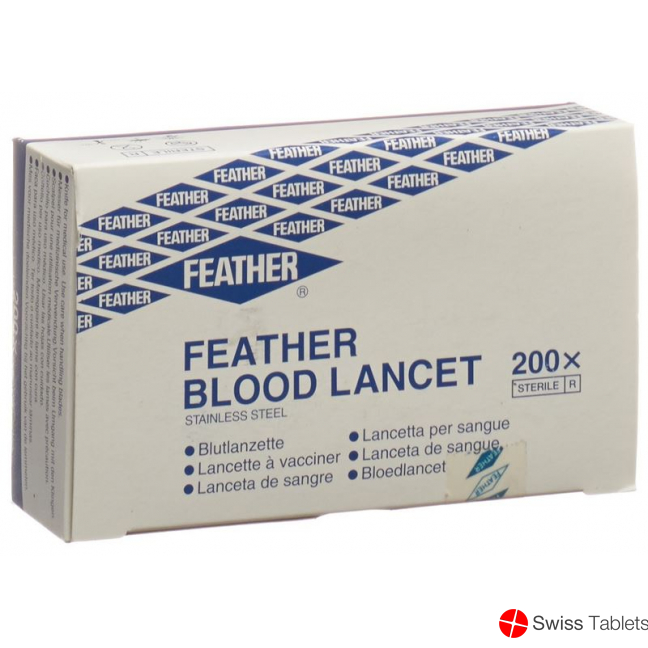 Feather Blutlanzetten Steril 200 Stück buy online
