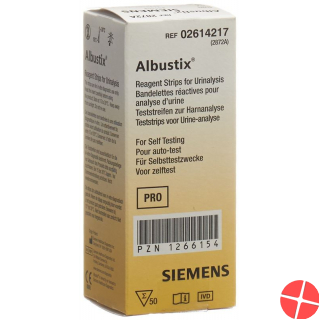 Albustix Reagenzstreifen 50 Stück