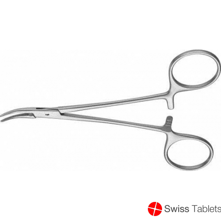 Aesculap Mosquito Clamp Neck 125mm Anat Curved buy online