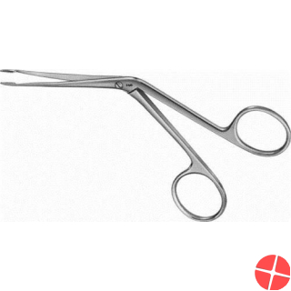 Aesculap ear plug forceps hard 135mm