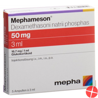 Mephameson Injektionslösung 50mg/3ml 5 Ampullen 3ml