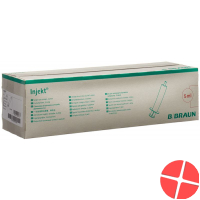 Braun Injektionsspritze 5ml Luer 2-teilig Exzentrisch 100 Stück