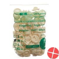 Gribi Fingerlinge Latex Grösse M Unsteril 100 Stück