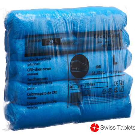 Gribi Überschuhe PVC Blau 100 Stück buy online