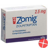 Zomig 2.5mg 12 Filmtabletten