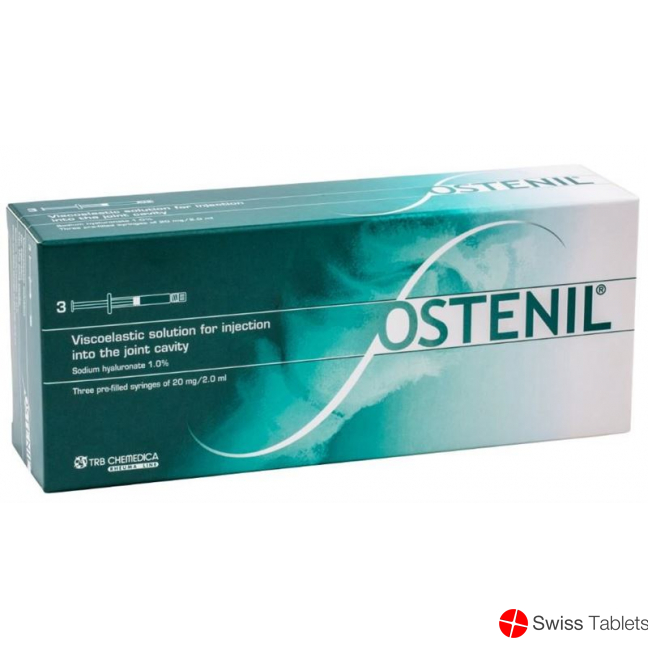 Ostenil Injektionslösung 20mg/2ml Fertigspritzen 3 Stück buy online