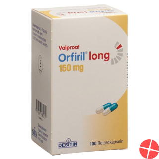 Orfiril Long 150 Retard Kapseln 150mg 100 Stück