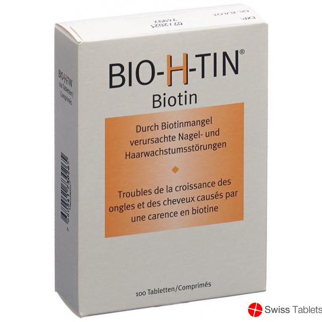 Bio H Tin Tabletten 100 Stück buy online