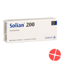 Solian Tabletten 200mg Teilbar 30 Stück