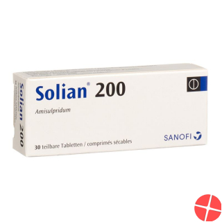 Solian Tabletten 200mg Teilbar 30 Stück