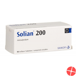 Solian 200 Tabletten 200mg Teilbar 90 Stück