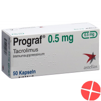 Prograf Kapseln 0.5mg 50 Stück