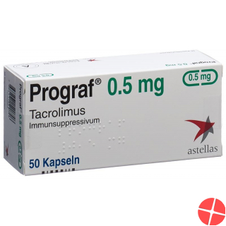 Prograf Kapseln 0.5mg 50 Stück