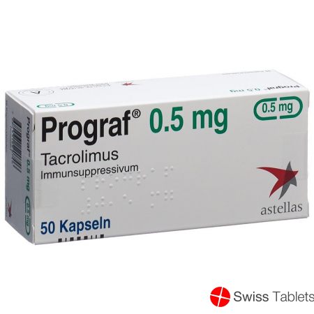 Prograf Kapseln 0.5mg 50 Stück buy online