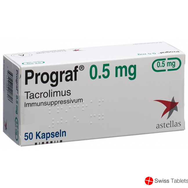 Prograf Kapseln 0.5mg 50 Stück buy online