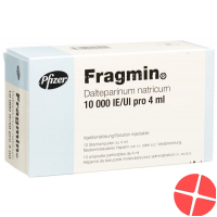 Fragmin 10000 E/4 ml 10 vials 4 ml solution