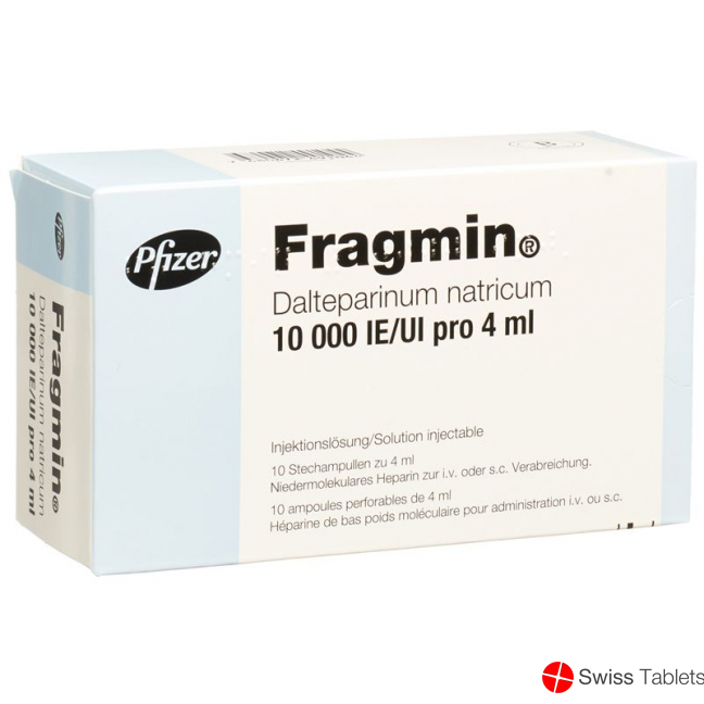 Fragmin Injektionslösung 10000 E/4ml 10 Durchstechflaschen 4ml buy online