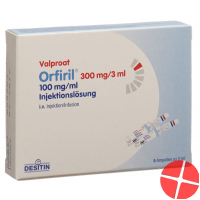 Orfiril Injektionslösung 300mg/3ml Ampullen 5 Stück