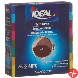 Ideal Maxi Baumwolle Nr. 8 Rotbraun