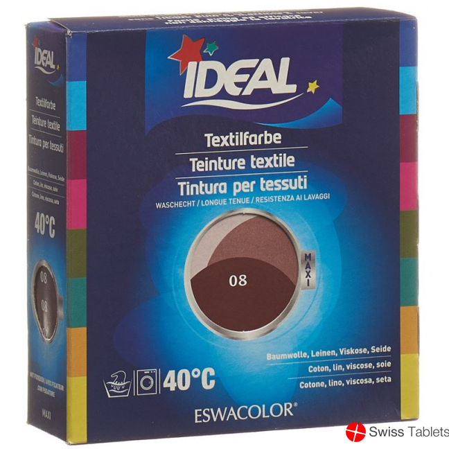 Ideal Maxi Baumwolle Nr. 8 Rotbraun buy online