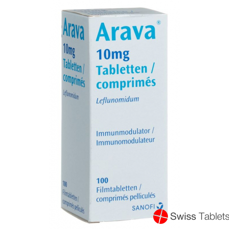 Arava Filmtabletten 10mg 100 Stück buy online
