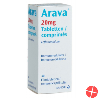 Arava Filmtabletten 20mg 30 Stück