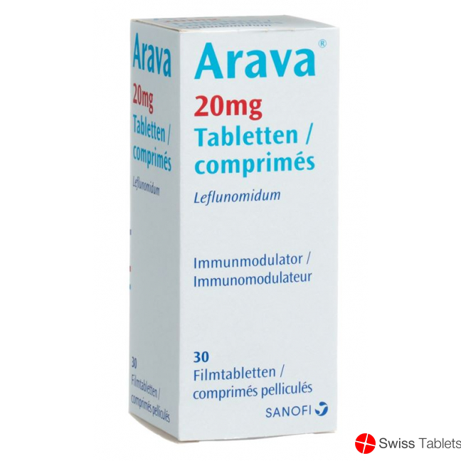 Arava Filmtabletten 20mg 30 Stück buy online