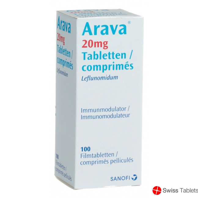 Arava Filmtabletten 20mg 100 Stück buy online