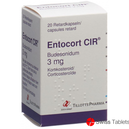 Entocort CIR Retard Kapseln 3mg 20 Stück buy online