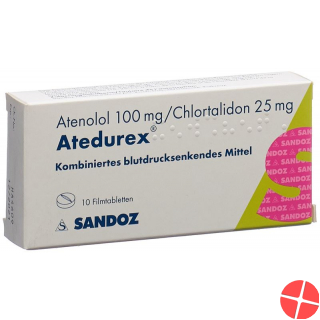 Atedurex Filmtabletten 100/25 10 Stück