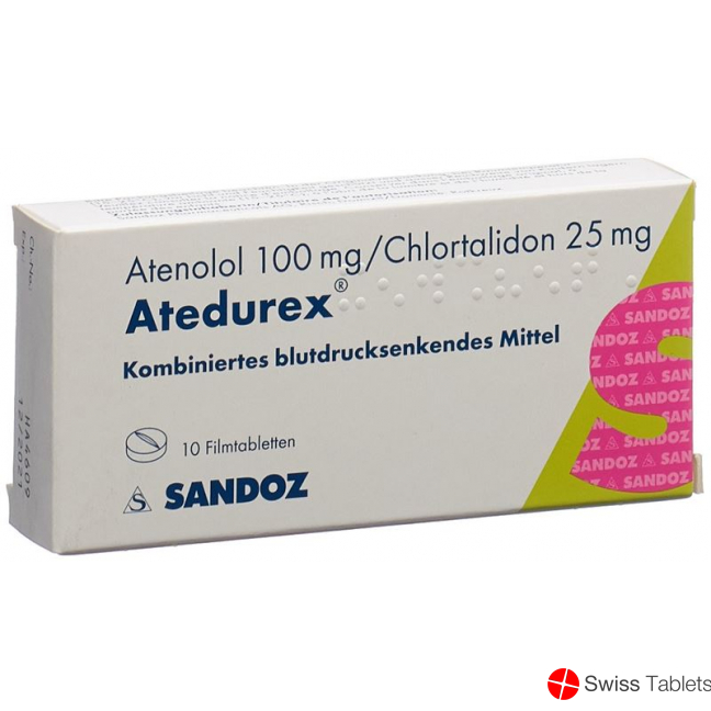 Atedurex Filmtabletten 100/25 10 Stück buy online Atedurex Filmtabletten 100/25 10 Stück buy online
