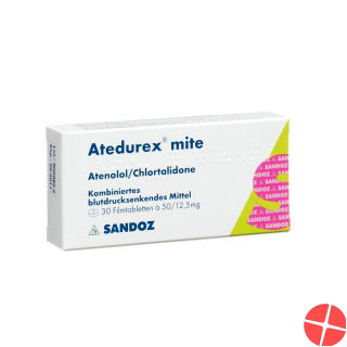 Atedurex Mite Filmtabletten 50/12.5 30 Stück
