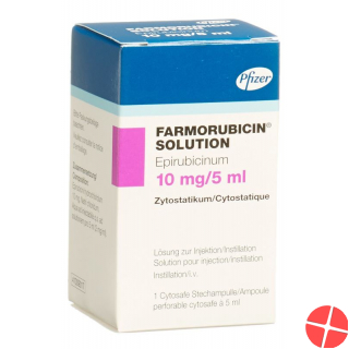 Farmorubicin Sol Injektionslösung 10mg Cytosafe 5ml