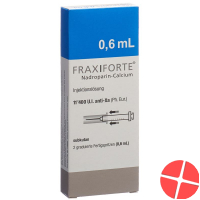Fraxiforte 0.6ml Injektionslösung 2 Fertigspritzen 0.6ml