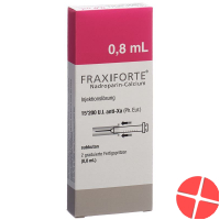 Fraxiforte 0.8ml Injektionslösung 2 Fertigspritzen 0.8ml