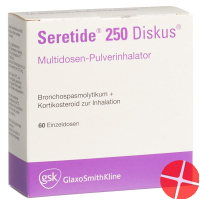 Seretide 250 Diskus Inh Pulver 60 Dos Seretide 250 Diskus Inh Pulver 60 Dos