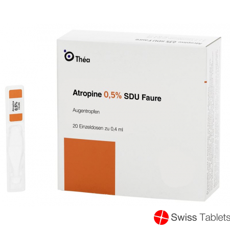 Atropine SDU Faure 0.5% 20 Monodosis 0.4ml buy online
