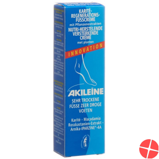Akileine Blau Karite Regenenerationscreme 50ml