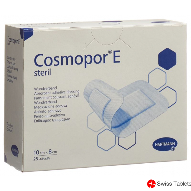 Cosmopor E Wundverband 10cmx8cm Sterile 25 Stück buy online