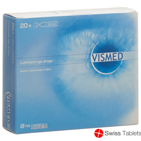 Vismed Monodosen Augentropfen 20x0.3ml buy online