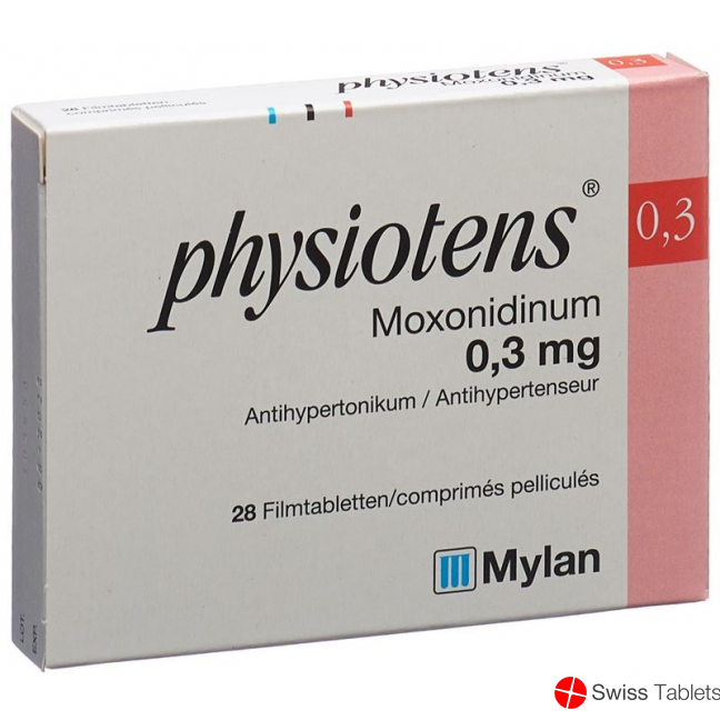 Physiotens Tabletten 0.3mg 28 Stück buy online