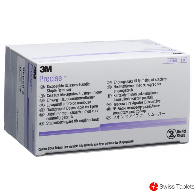 3M Precise Hautklammer Entferner Ms/ds 10 Stück Sr-3 buy online