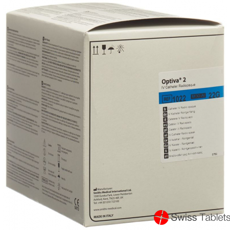 Optiva 2 Venenverweilkanüle 22gx25mm 50 Stück buy online