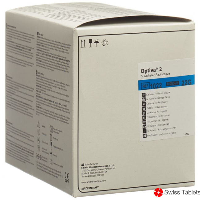 Optiva 2 Venenverweilkanüle 22gx25mm 50 Stück buy online
