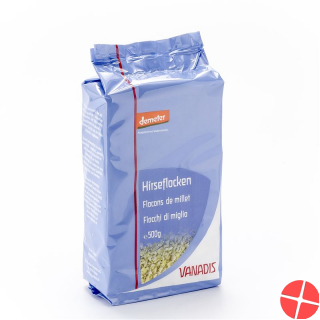 Vanadis Hirseflocken Demeter Beutel 500g