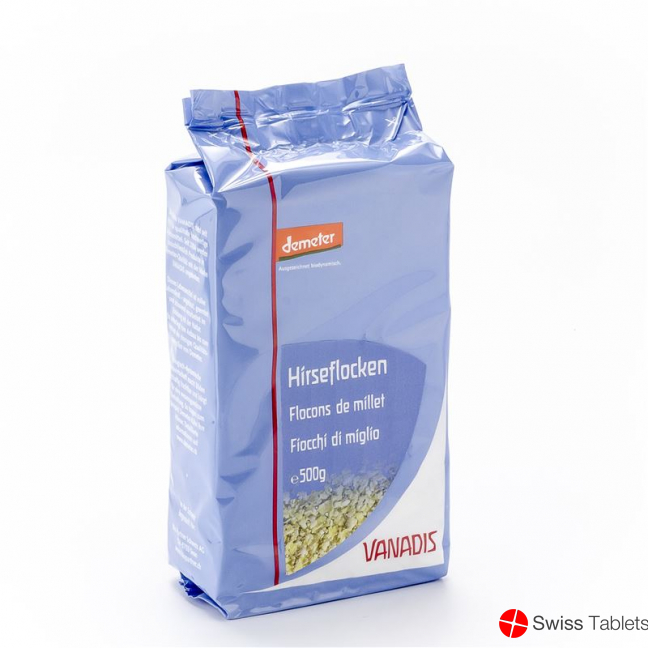 Vanadis Hirseflocken Demeter Beutel 500g buy online