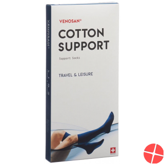 Venosan Cotton A-d Support Socks M Beige 1 Paar Venosan Cotton A-d Support Socks M Beige 1 Paar
