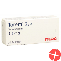 Torem Tabletten 2.5mg 20 Stück