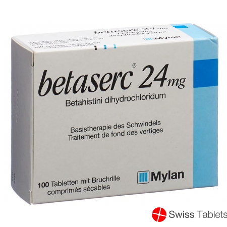 Betaserc 24mg 100 Tabletten buy online