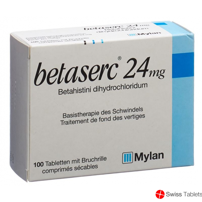 Betaserc 24mg 100 Tabletten buy online